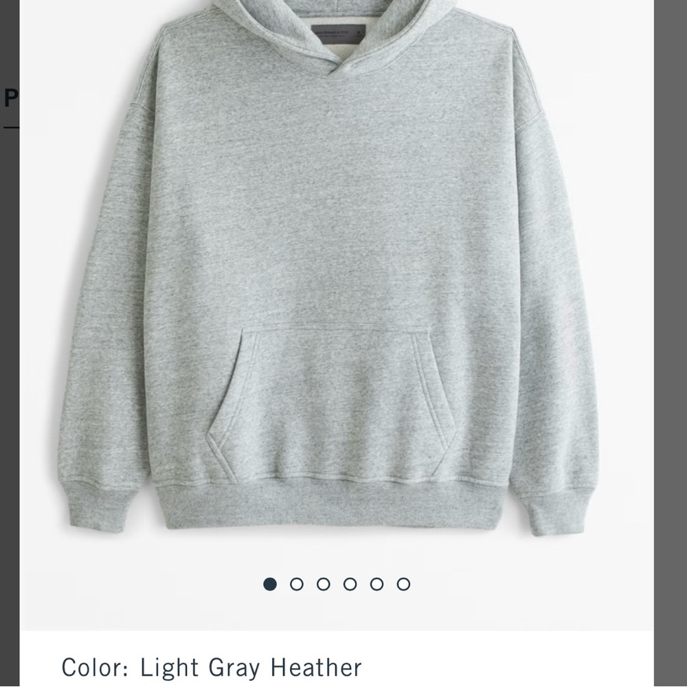 Abercrombie Essentials Popover Hoodie